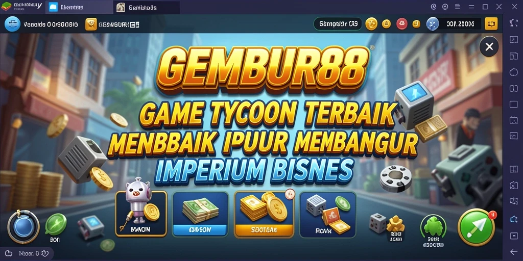 Tampilan gameplay <strong>GEMBUR88</strong> yang menarik dan dinamis.
