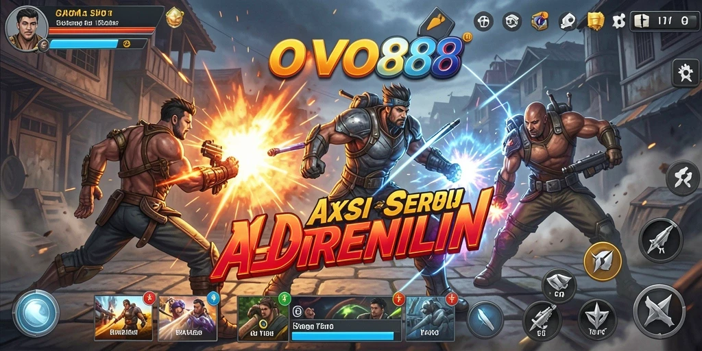 Screenshot OVO88 menunjukkan aksi penuh tantangan dan grafis menawan.