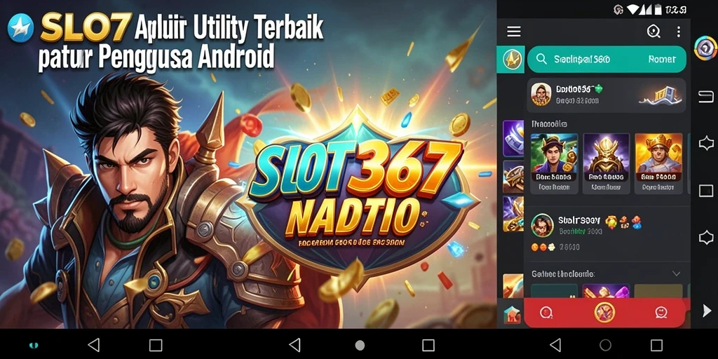 Screenshot utama SLOT367 yang menampilkan antarmuka aplikasi Utility yang intuitif.